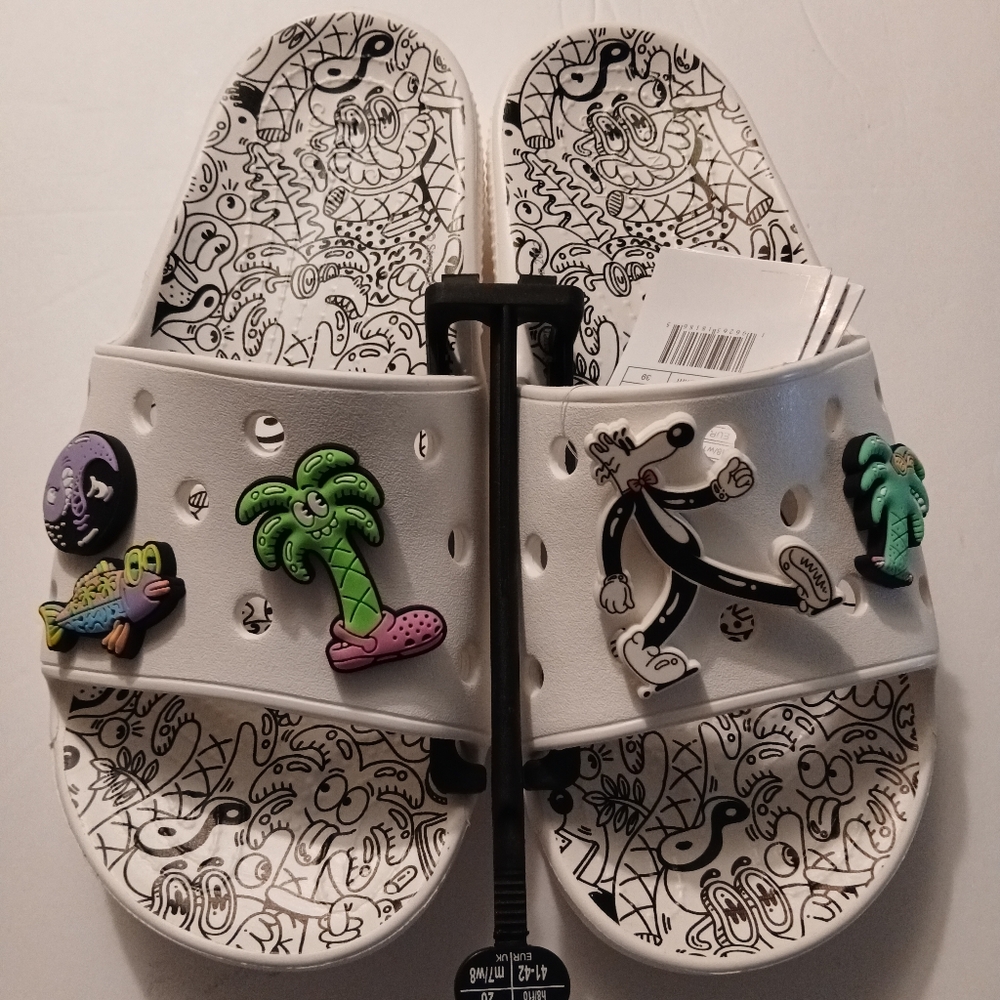 (New) Crocs Steven Harrington Slides (M8/W10)